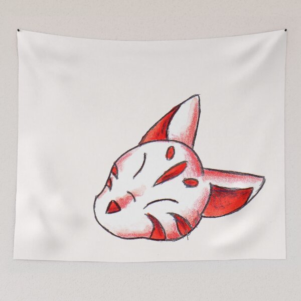 Item preview, Kitsune Mask designed and sold by KOKeefeArt.