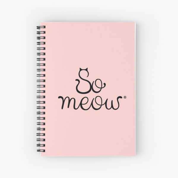 So Meow Cahier à spirale