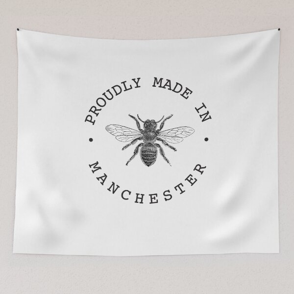Item preview, Manchester Worker Bee 'Proudly Made in Manchester' designed and sold by HeyHoJo.