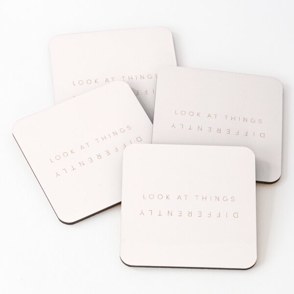 Item preview, Look At Things Differently | Copper Gold Glitter designed and sold by SoNifty.