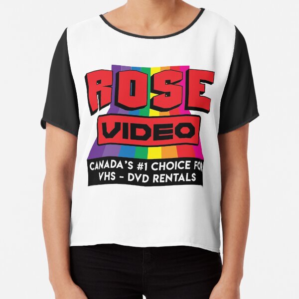 Rose Video Chiffon Top