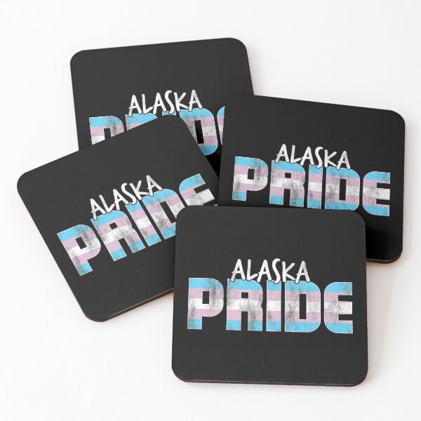 Item preview, Alaska Pride Transgender Flag designed and sold by Patrick Hiller.