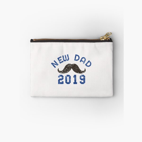 Item preview, New Dad Vintage 2019 - New Father Gift - Mustache Beard designed and sold by DNH Threads.