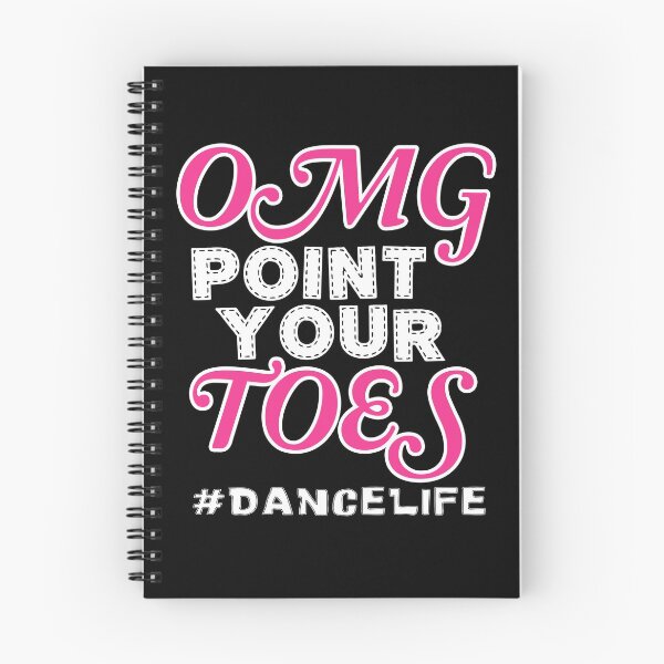 Item preview, Funny Ballet product  OMG Point Your Toes Life   Gifts for Ballerina   design designed and sold by stuch75.