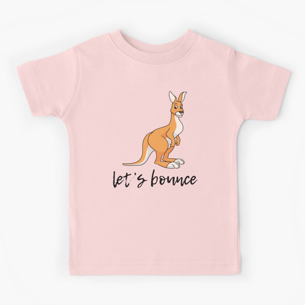 Funny Kangaroo product Let\'s Bounce T-Shirt for | stuch75 Redbubble Sale Australian design\