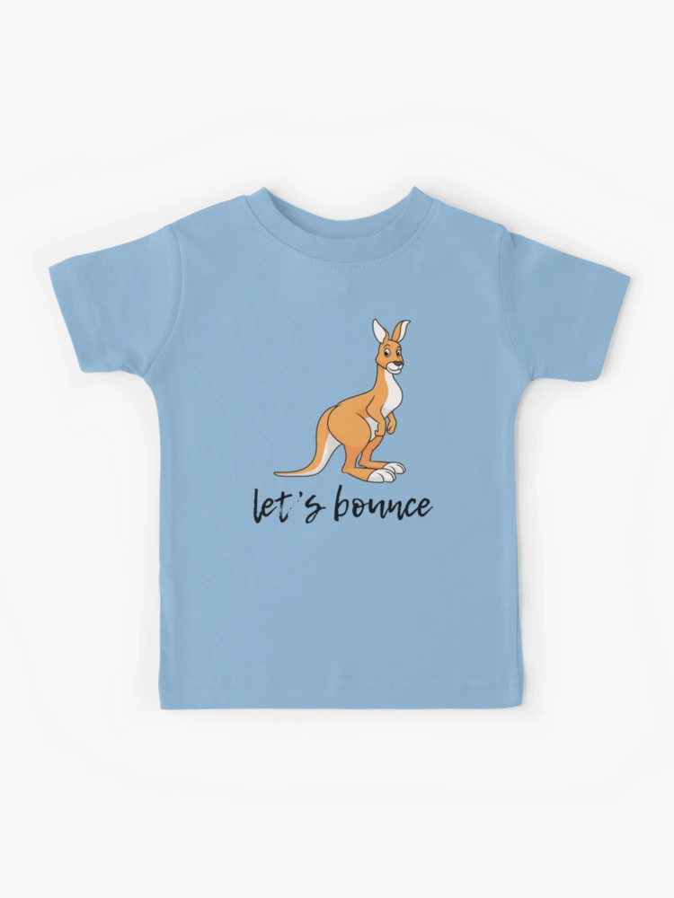 Funny Kangaroo product Let's Bounce Australian Gifts design
