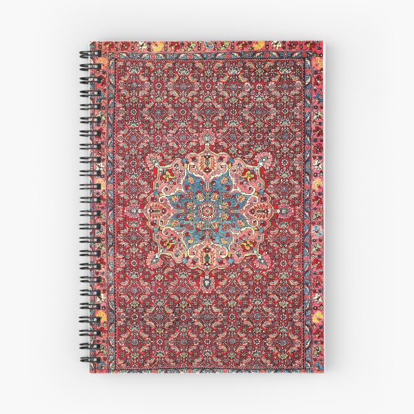 Item preview, Bijar Kurdish Northwest Persian Rug Print designed and sold by Vicky Brago-Mitchell®.