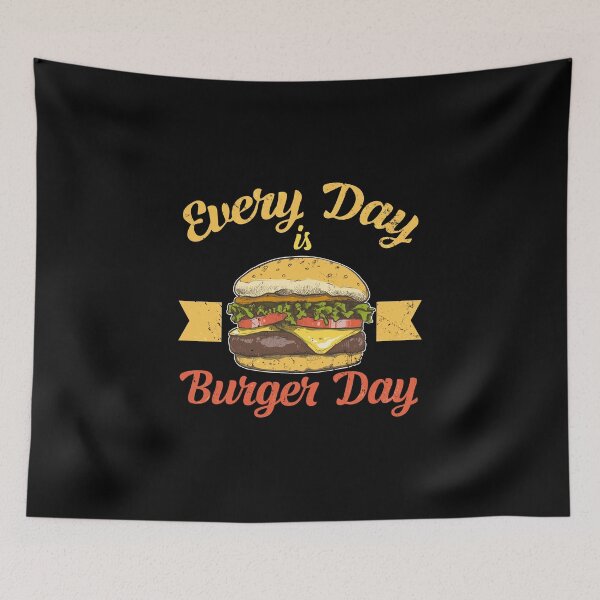 Item preview, Funny Cheeseburger product  Everyday is  Fun Gifts for Food Lovers  design designed and sold by stuch75.