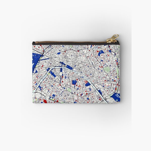 Item preview, Paris, Mondrian Style City Map designed and sold by Ever Hobbes.