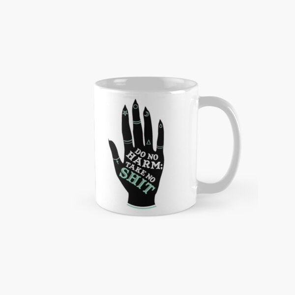 Item preview, Do No Harm; Take No Shit – Teal designed and sold by Karri Denise.