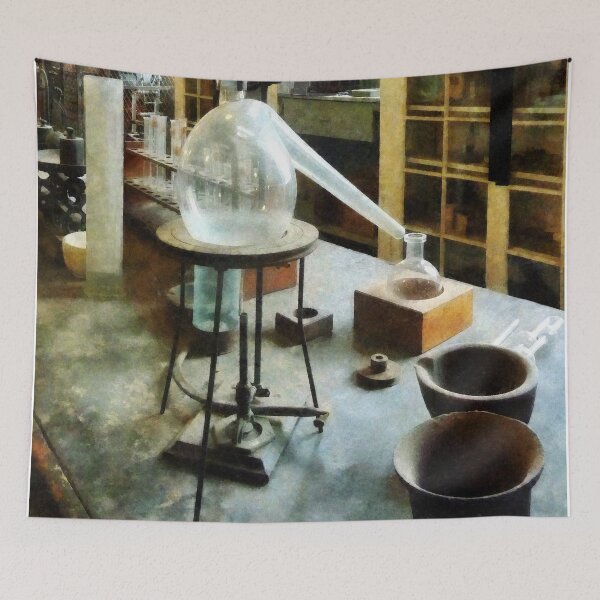 Item preview, Retort in Chem Lab designed and sold by Susan Savad.