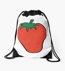 Superfruit Strawberry Merch Drawstring Bag