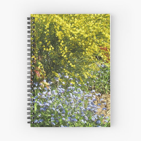 Item preview, Broom And Forget-me-not (Genisteae and Myosotis) designed and sold by lezvee.