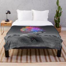 Echte Farben innerhalb Fleecedecke