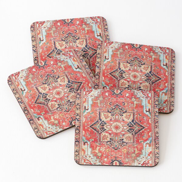 Item preview, Heriz Azerbaijan Northwest Persian Rug Print designed and sold by Vicky Brago-Mitchell®.