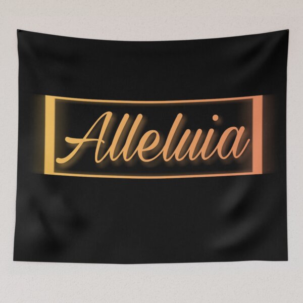 Item preview, Alleluia - Gradient designed and sold by 21stCsaints.