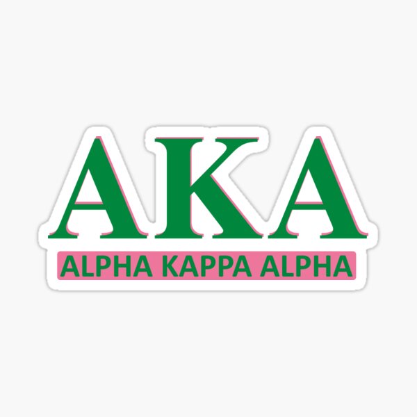 Alpha Kappa Alpha Stickers | Redbubble