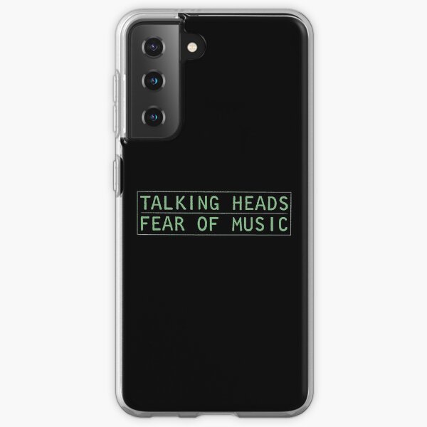 Talking Heads Fear of Music Samsung Galaxy Soft Case