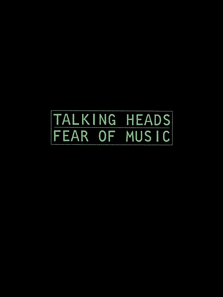 Discover Talking Heads Fear of Music Graphic T-Shirt