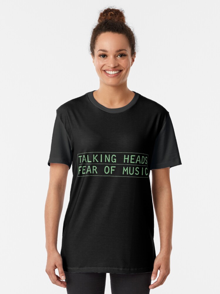 Discover Talking Heads Fear of Music Graphic T-Shirt