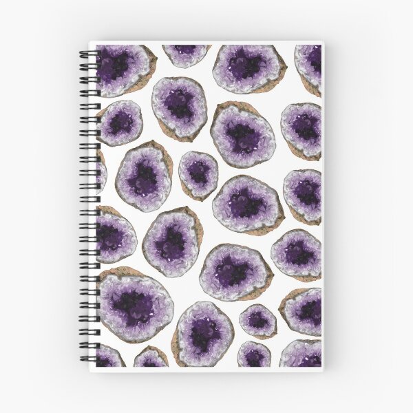Item preview, Purple geode (pattern) designed and sold by Kelsey McGinley.