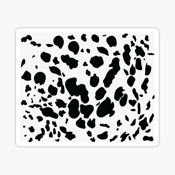 Dalmatian's Spots Sticker