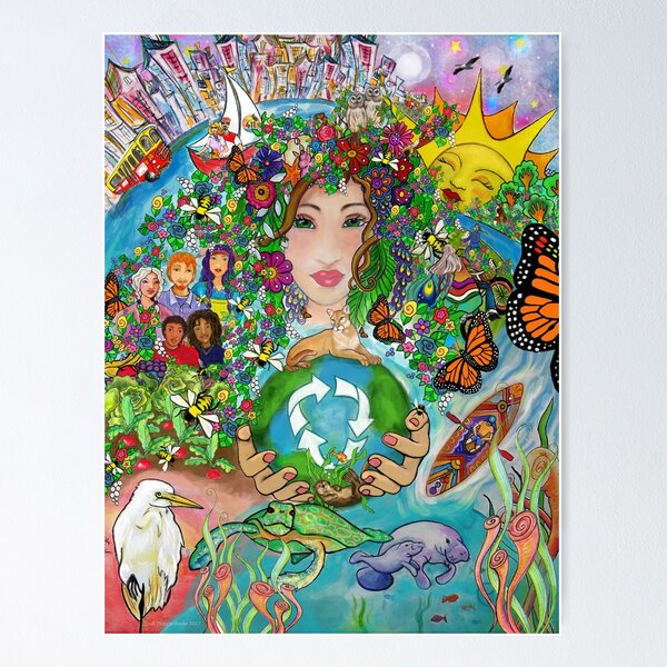 Item preview, Mother Earth/ Earth Day designed and sold by Lesli Pringle Burke.