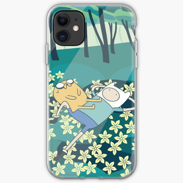 Field of Flowers (Adventure Time) iPhone Soft Case