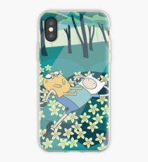 field of flowers ADVENTURE TIME iPhone Case
