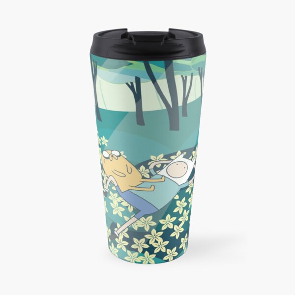 Field of Flowers (Adventure Time) Travel Coffee Mug