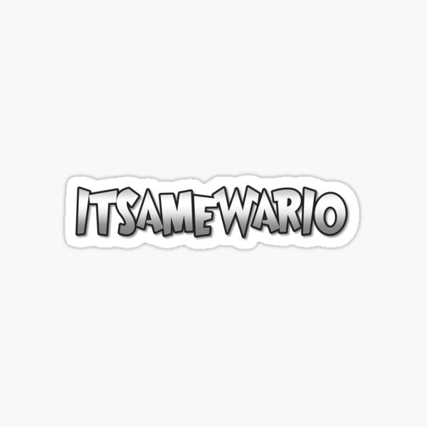 Aperçu de l'œuvre Argent ItsameWario Logo créée et vendue par ItsameWario.