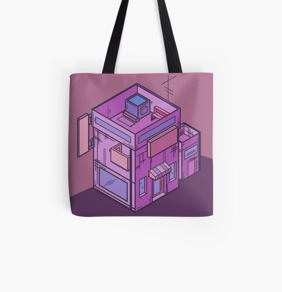 Cube Shop All Over Print Tote Bag