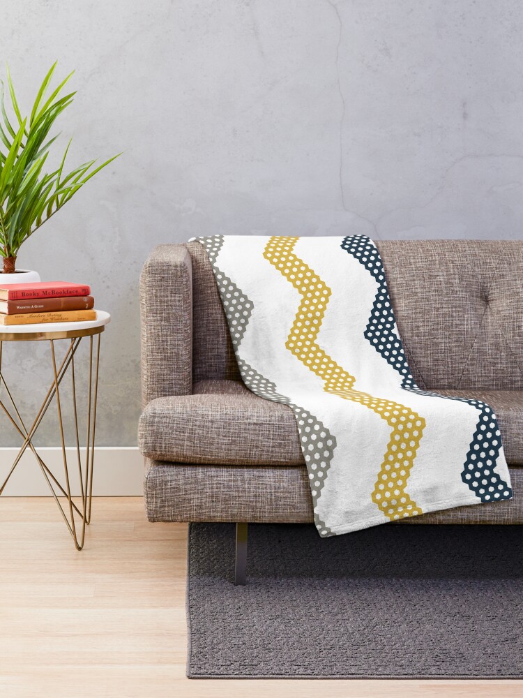 Dark yellow throw blanket new arrivals