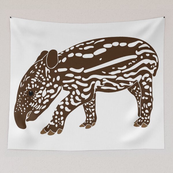 Item preview, Baby tapir designed and sold by The Sleepy Monito.