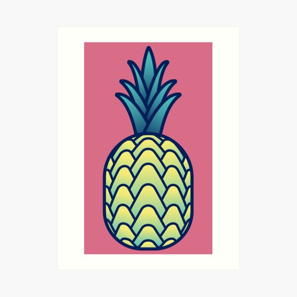 Pineapple Art Print
