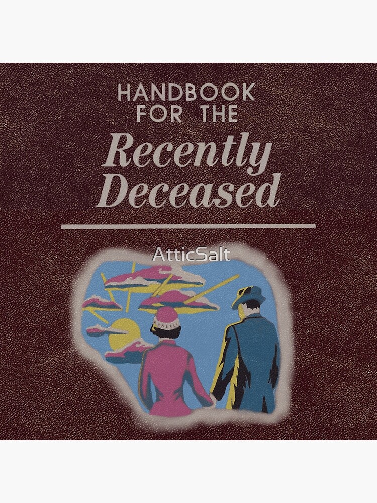 Thumbnail 2 of 2, Tote Bag, Beetlejuice Handbook For The Recently Deceased designed and sold by AtticSalt.