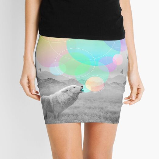 The Echoes of Silence Mini Skirt