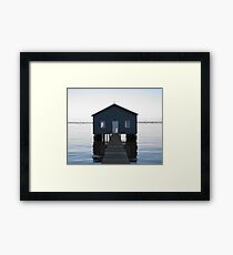Crawley Boatshed Framed Print