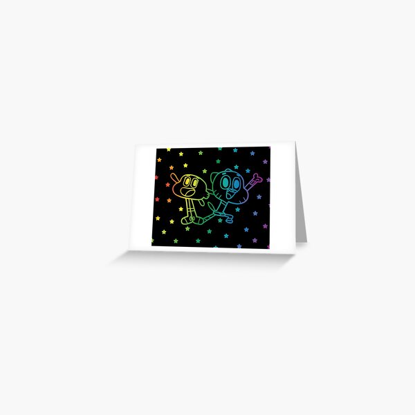 Item preview, rainbow AMAZING WORLD OF GUMBALL designed and sold by Ashley Castleton.