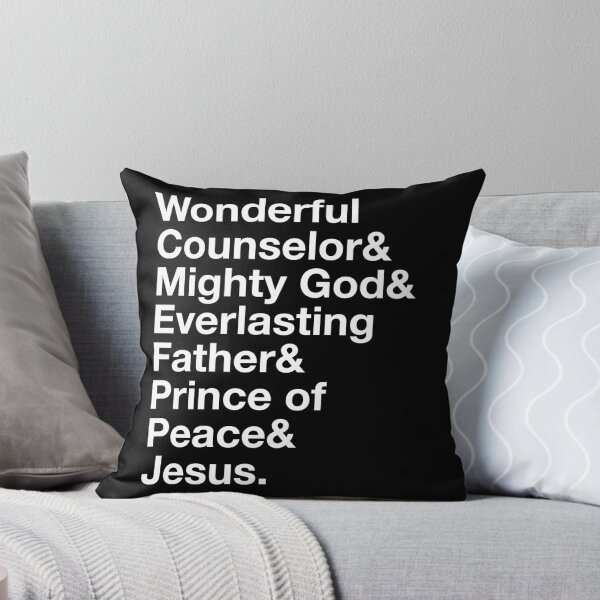 Item preview, Isaiah 9 Names of Jesus designed and sold by BoxerBeardCo.