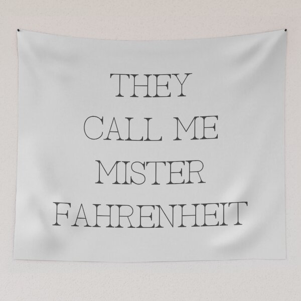 Item preview, MISTER FAHRENHEIT designed and sold by mildstorm.