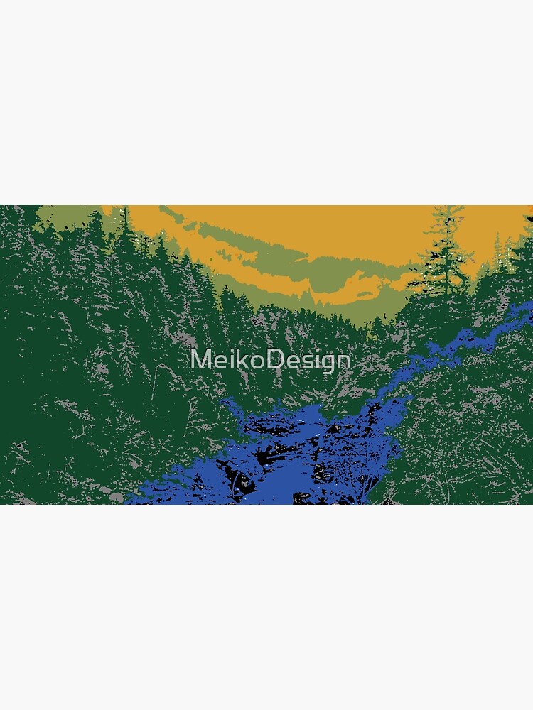 Abstract Mountain Scenery by MeikoDesign