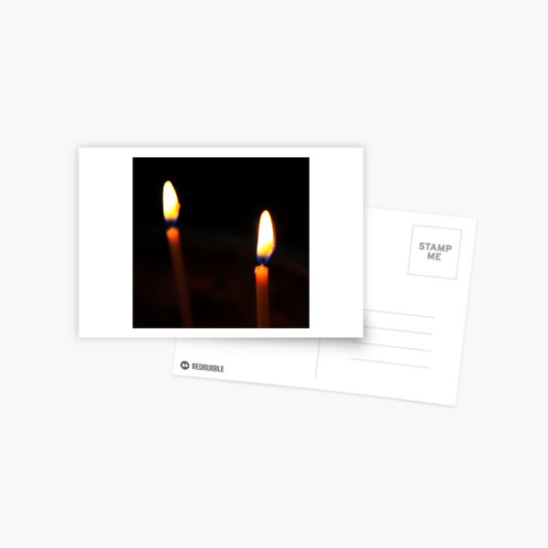 Candle Light Postcard