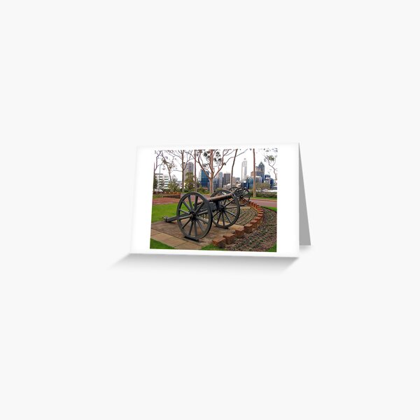 Protecting the City Greeting Card