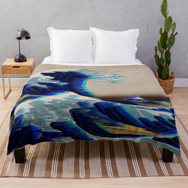 Item preview, Mighty Japanese Wave Vaporwave Glitch Version designed and sold by Dator.