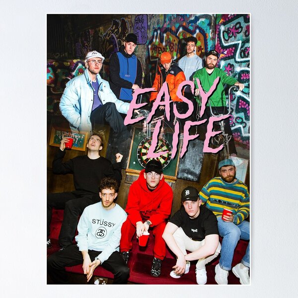 Easy Life  Life band, Easy life band aesthetic, Band posters