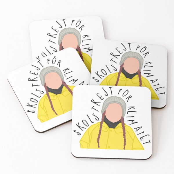 Item preview, Greta Thunberg designed and sold by stickers4earth.
