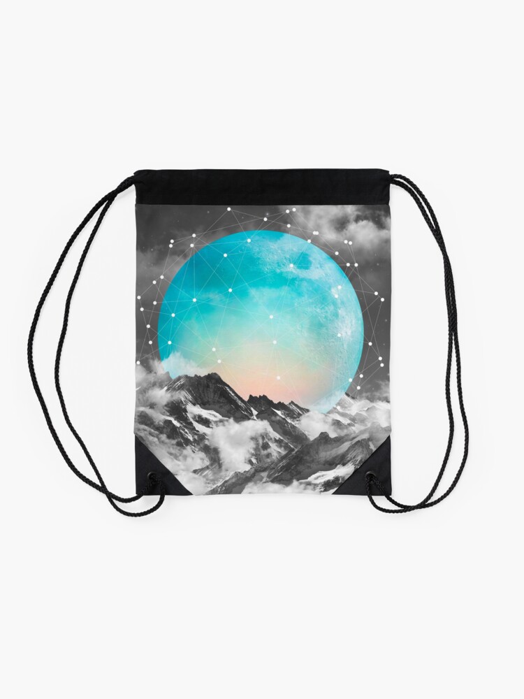 Alternate view of It Seemed To Chase the Darkness Away Drawstring Bag