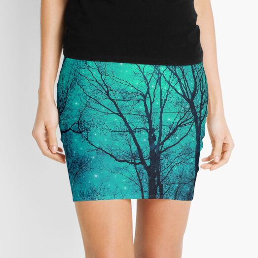 A Certain Darkness Is Needed II Mini Skirt