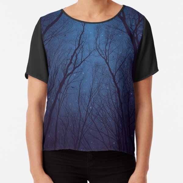 I Have Loved the Stars too Fondly Chiffon Top